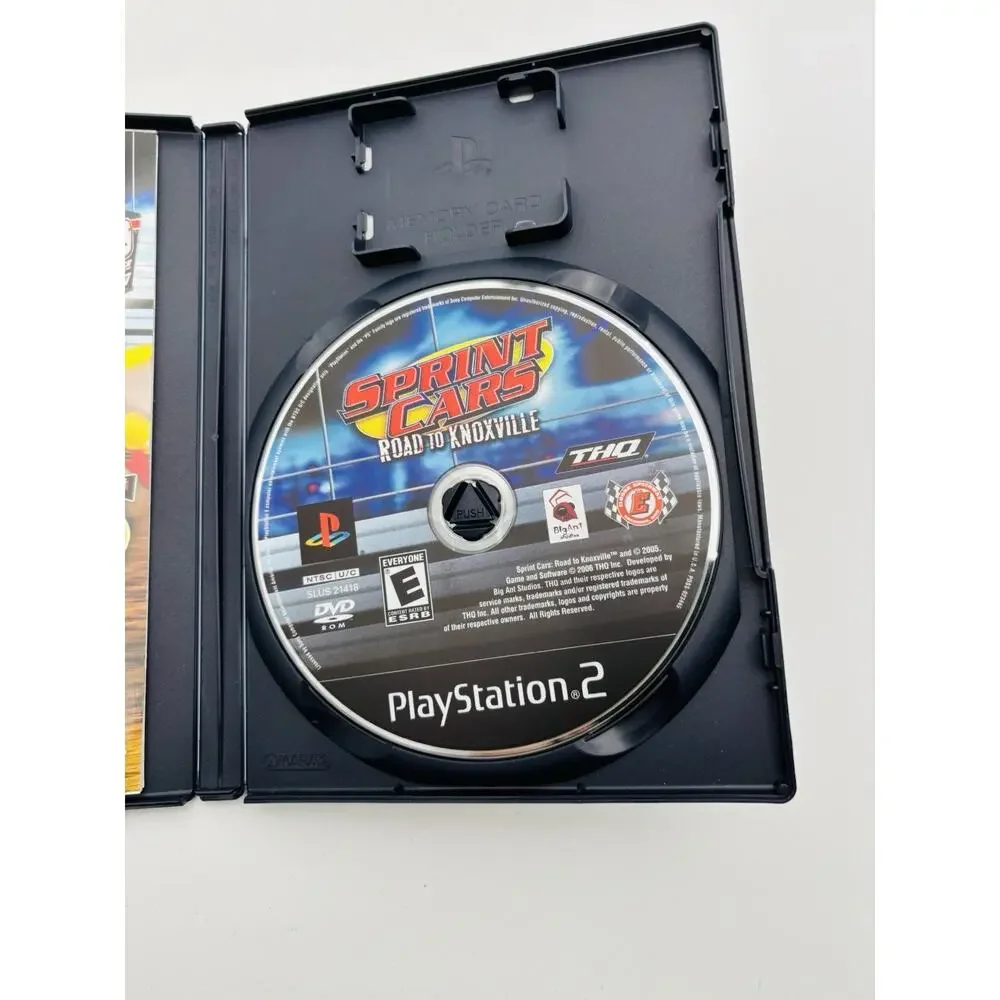 Sprint Cars: Road to Knoxville PlayStation 2 PS2 Tested & Working Complete